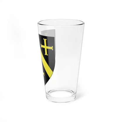 Blason John Fordham Evêque de Durham selon Gelre (England) (Coat of Arms) Pint Glass 16oz - Go Mug Yourself