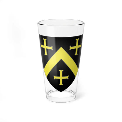 Blason John Fordham Evêque de Durham selon Gelre (England) (Coat of Arms) Pint Glass 16oz - Go Mug Yourself