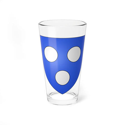 Blason Koekelare (Belgium) (Coat of Arms) Pint Glass 16oz 16oz - Go Mug Yourself