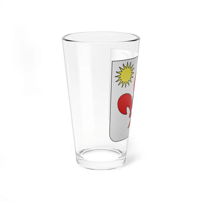 Blason La Chapelle dArmentières (France) (Coat of Arms) Pint Glass 16oz - Go Mug Yourself