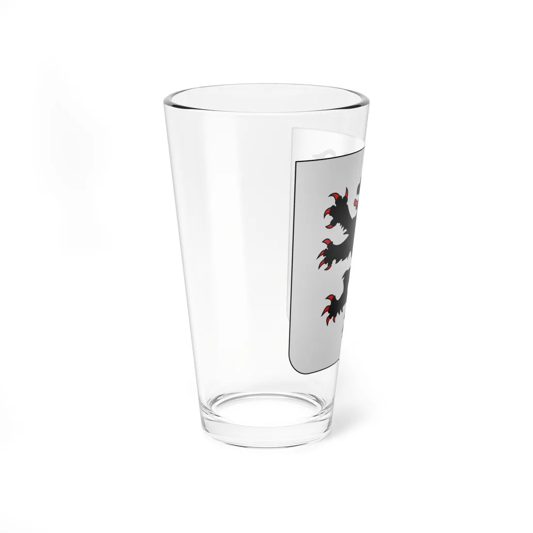 Blason Landen (Belgium) (Coat of Arms) Pint Glass 16oz - Go Mug Yourself