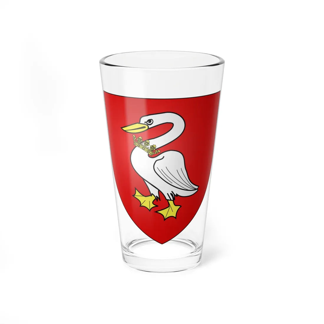 Blason Landkreis Storman (Germany) (Coat of Arms) Pint Glass 16oz 16oz - Go Mug Yourself