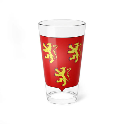 Blason Liedekerke (Belgium) (Coat of Arms) Pint Glass 16oz 16oz - Go Mug Yourself