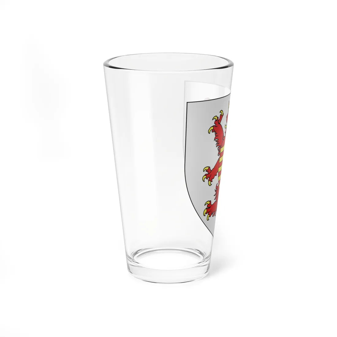 Blason Limburg province Belgique (Belgium) (Coat of Arms) Pint Glass 16oz - Go Mug Yourself