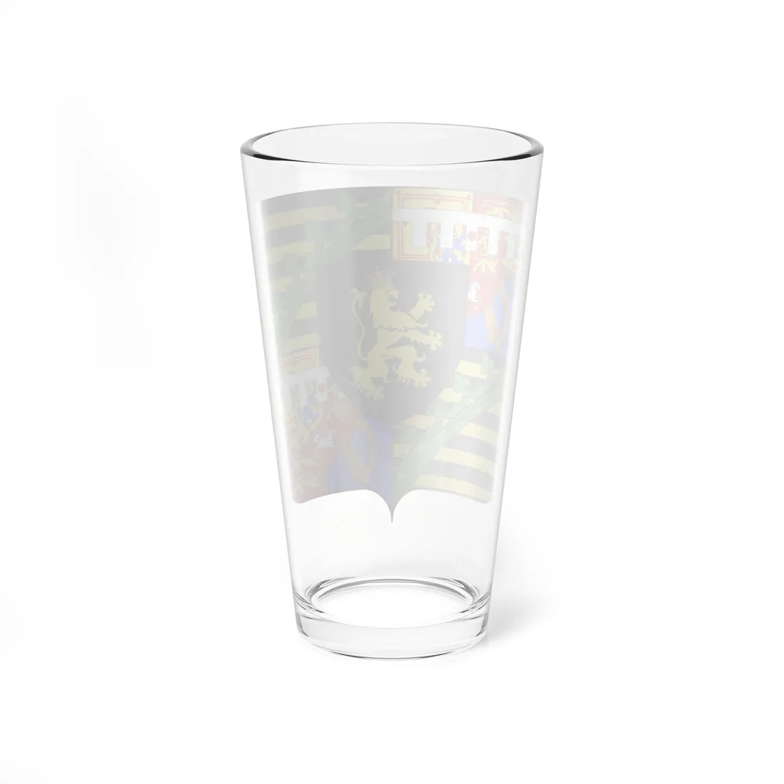 Blason Léopold Ier de Belgique 1790-1865 Variante 1 (Belgium) (Coat of Arms) Pint Glass 16oz - Go Mug Yourself