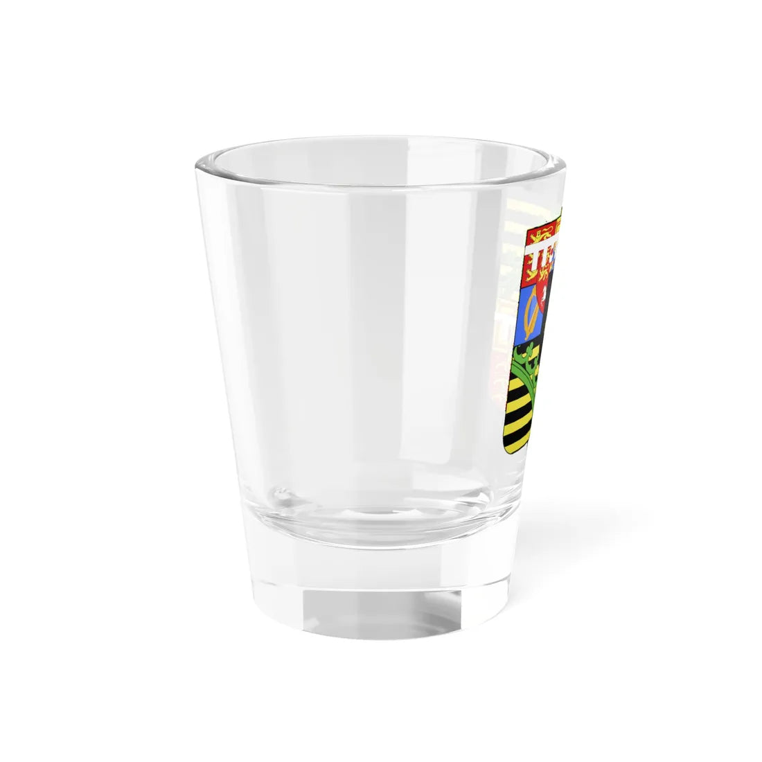 Blason Léopold Ier de Belgique 1790-1865 Variante 1 (Belgium) (Coat of Arms) Shot Glass 1.5oz - Go Mug Yourself