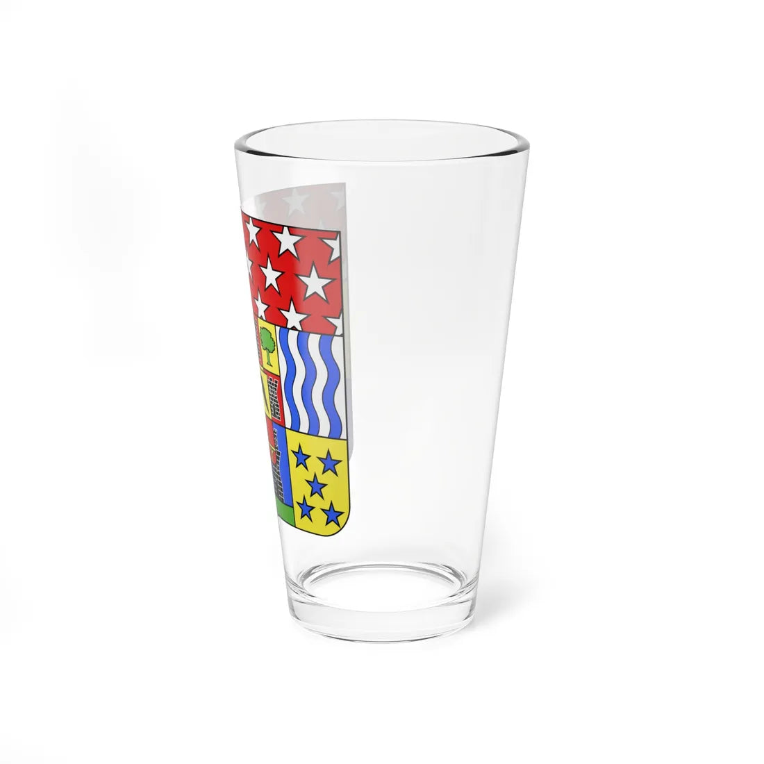 Blason Louis Gabriel Suchet 1770-1826 duc dAlbufera (France) (Coat of Arms) Pint Glass 16oz - Go Mug Yourself