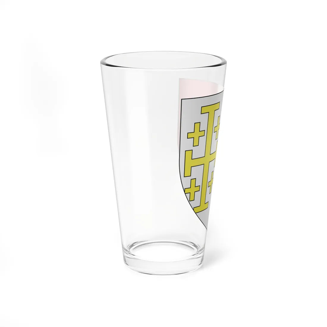Blason Louis II dAnjou version éronnée de Gelre (France) (Coat of Arms) Pint Glass 16oz - Go Mug Yourself