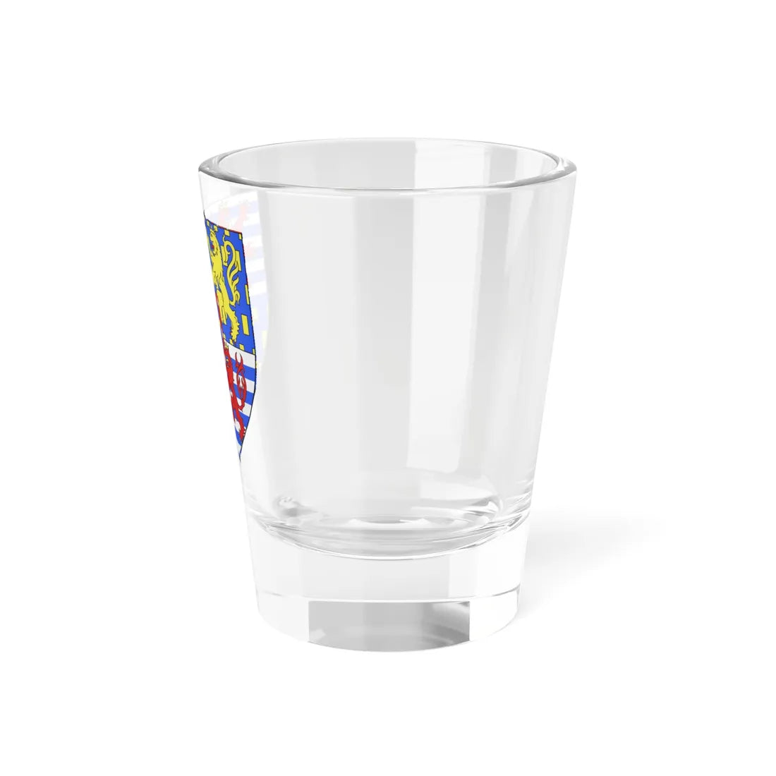 Blason LU Henri de Luxembourg écu pour les grandes armes (Luxembourg) (Coat of Arms) Shot Glass 1.5oz - Go Mug Yourself