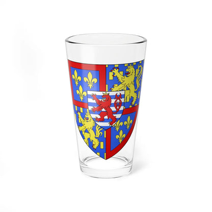 Blason LU Jean de Luxembourg 1939 (Luxembourg) (Coat of Arms) Pint Glass 16oz 16oz - Go Mug Yourself