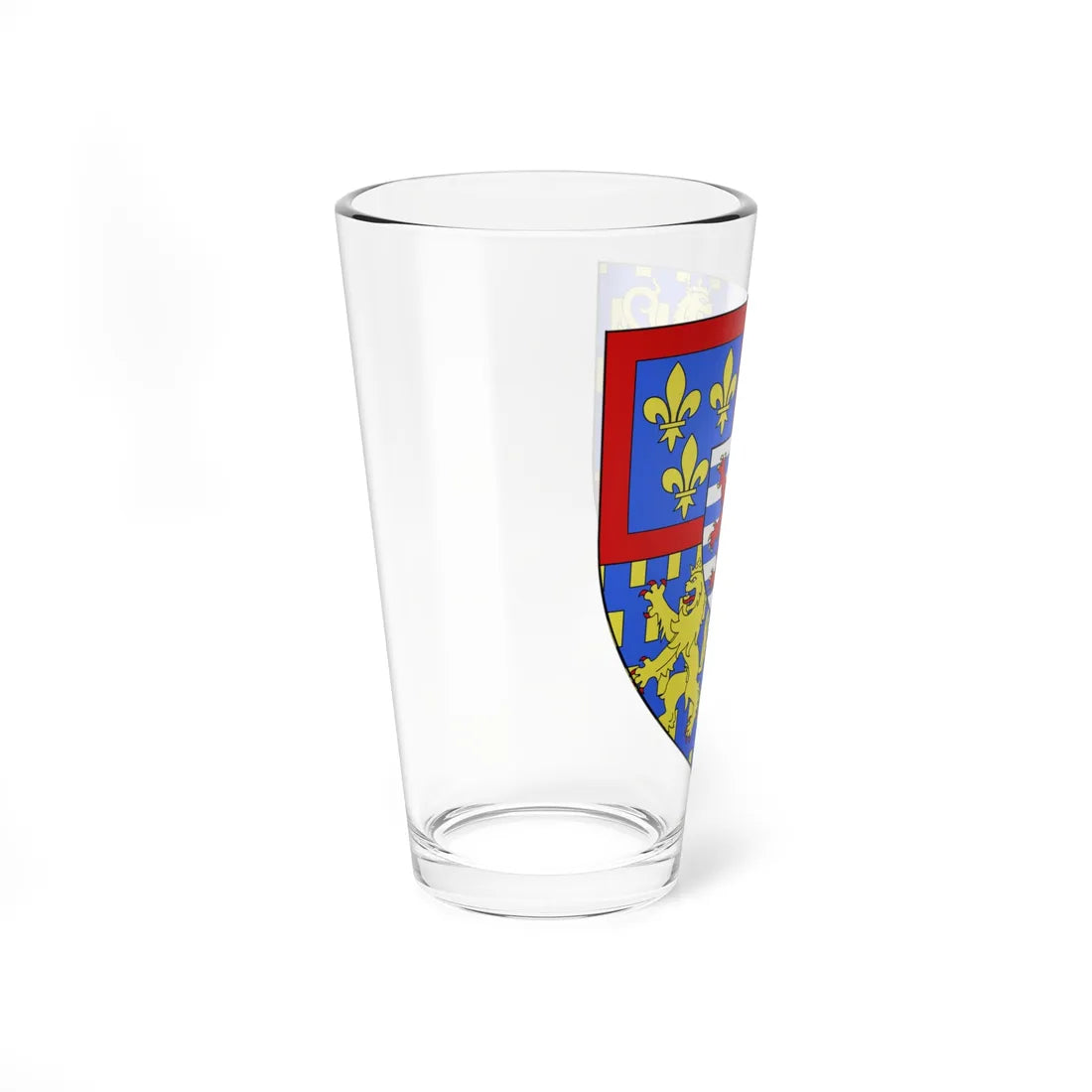 Blason LU Jean de Luxembourg 1939 (Luxembourg) (Coat of Arms) Pint Glass 16oz - Go Mug Yourself