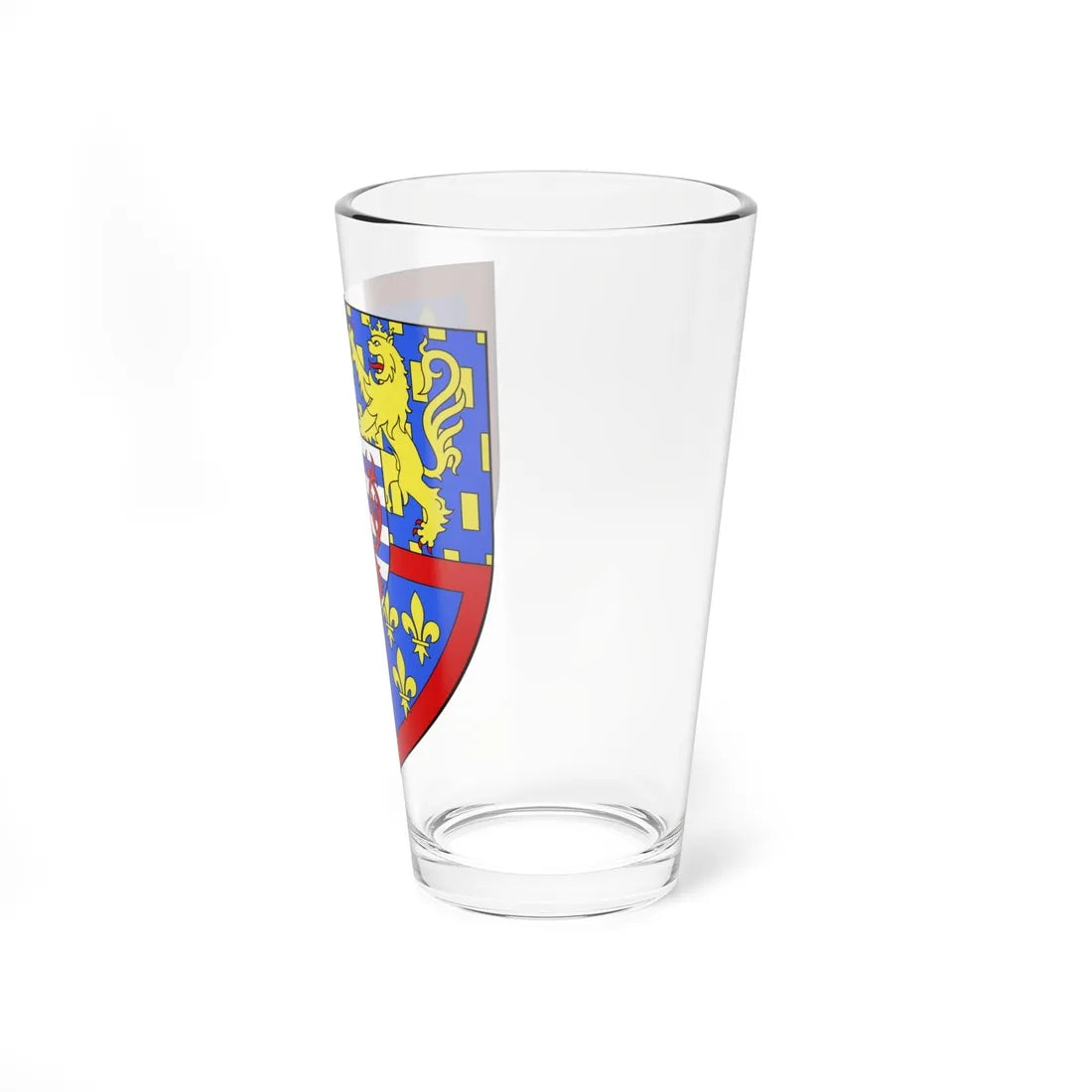 Blason LU Jean de Luxembourg 1939 (Luxembourg) (Coat of Arms) Pint Glass 16oz - Go Mug Yourself