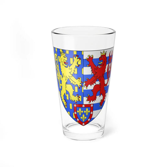 Blason LU Jean de Luxembourg 1953 (Luxembourg) (Coat of Arms) Pint Glass 16oz 16oz - Go Mug Yourself