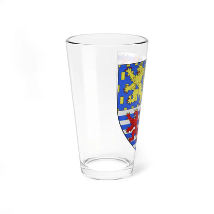 Blason LU Jean de Luxembourg 1964 (Luxembourg) (Coat of Arms) Pint Glass 16oz - Go Mug Yourself