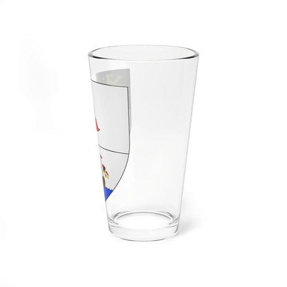 Blason Machelen (Belgium) (Coat of Arms) Pint Glass 16oz - Go Mug Yourself