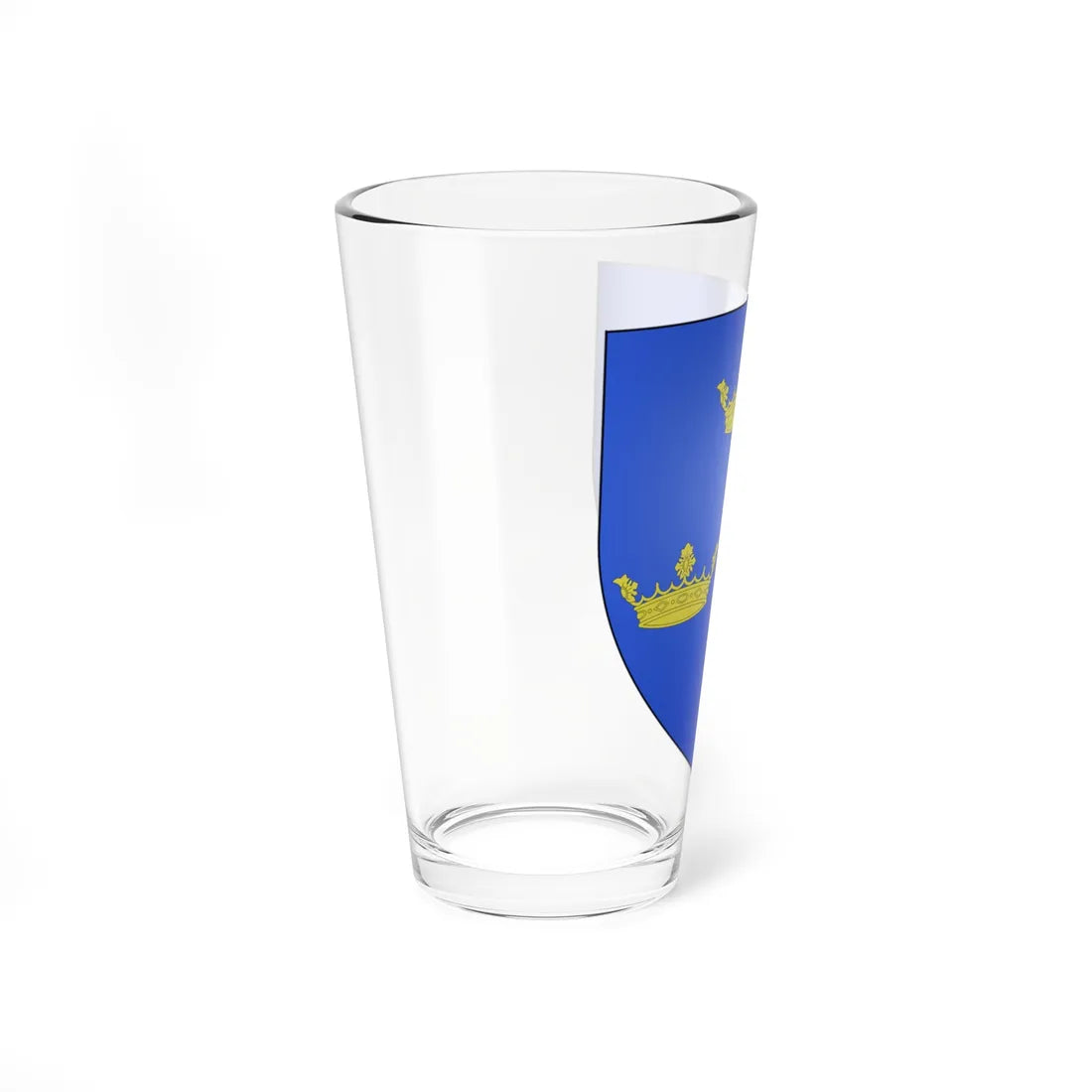 Blason Magnus IV de Suède (Sweden) (Coat of Arms) Pint Glass 16oz - Go Mug Yourself