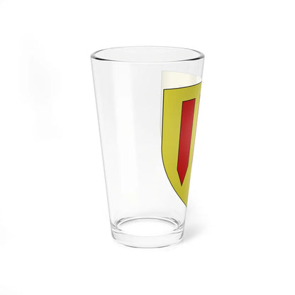 Blason maison de Briey (Luxembourg) (Coat of Arms) Pint Glass 16oz - Go Mug Yourself
