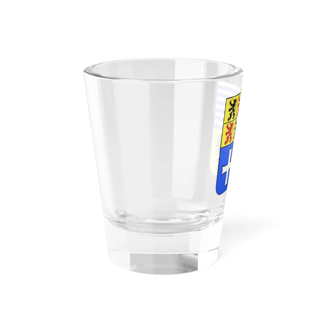 Blason Manage (Belgium) (Coat of Arms) Shot Glass 1.5oz - Go Mug Yourself
