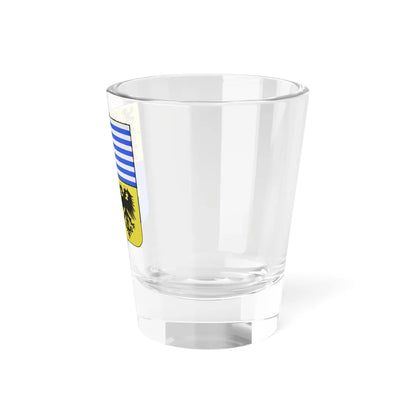 Blason Manage (Belgium) (Coat of Arms) Shot Glass 1.5oz - Go Mug Yourself