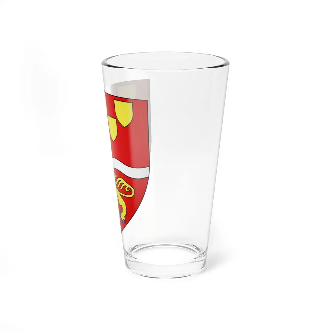 Blason Mayenne R. Louis (France) (Coat of Arms) Pint Glass 16oz - Go Mug Yourself