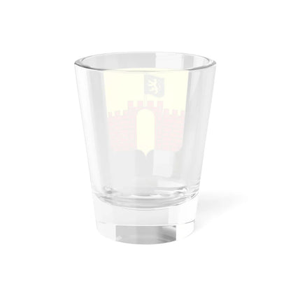 Blason Merchtem (Belgium) (Coat of Arms) Shot Glass 1.5oz - Go Mug Yourself