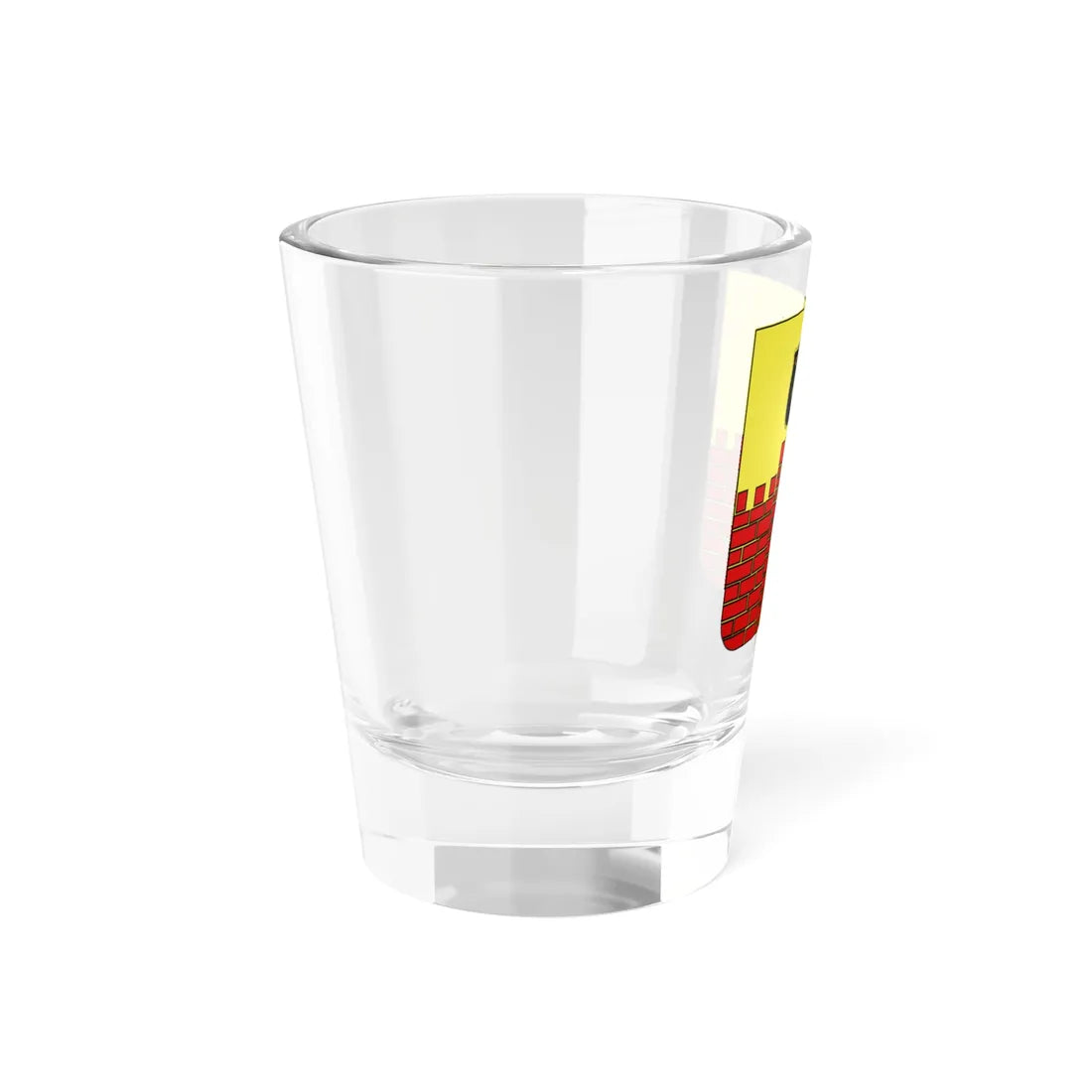 Blason Merchtem (Belgium) (Coat of Arms) Shot Glass 1.5oz - Go Mug Yourself