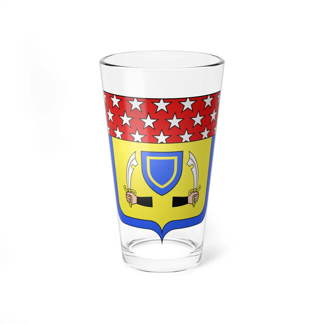 Blason Michel Ney 1769-1815 duc dElchingen (France) (Coat of Arms) Pint Glass 16oz 16oz - Go Mug Yourself