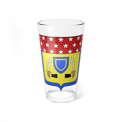 Blason Michel Ney 1769-1815 duc dElchingen (France) (Coat of Arms) Pint Glass 16oz 16oz - Go Mug Yourself