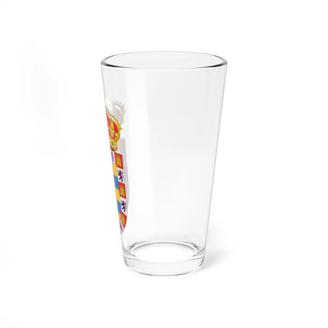 Blason Moguer Spain (Spain) (Coat of Arms) Pint Glass 16oz - Go Mug Yourself