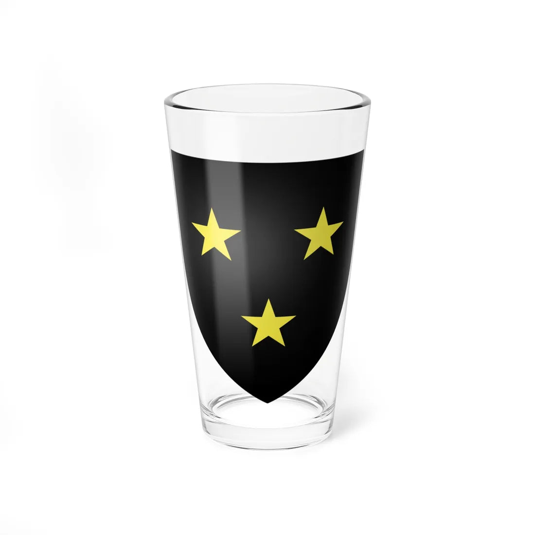Blason Musson (Belgium) (Coat of Arms) Pint Glass 16oz 16oz - Go Mug Yourself