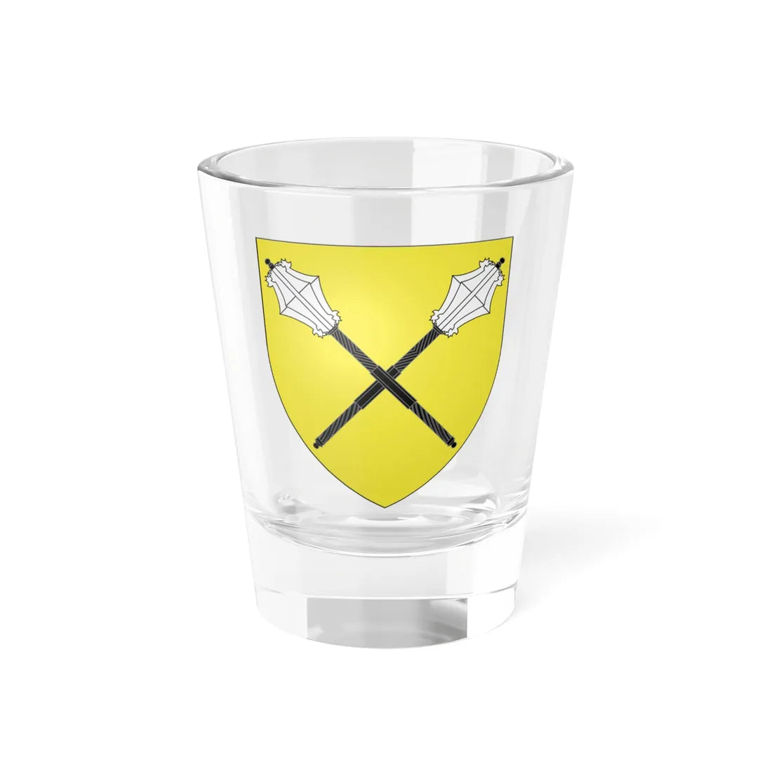 Blason n 540 Armorial de Gelre selon Gelre (Poland) (Coat of Arms) Shot Glass 1.5oz 1.5oz - Go Mug Yourself