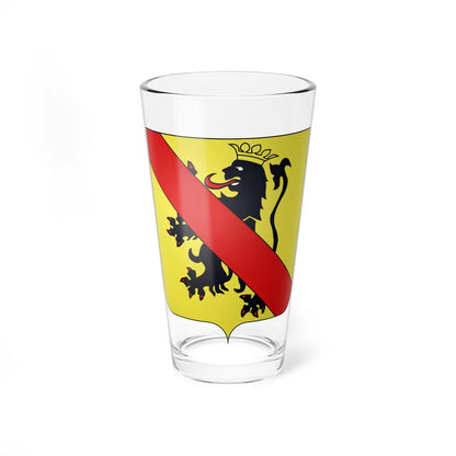 Blason namur prov (Belgium) (Coat of Arms) Pint Glass 16oz 16oz - Go Mug Yourself