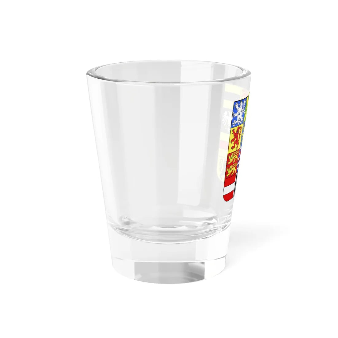 Blason NL grandes armes Luxembourg 1890-2000 (Luxembourg) (Coat of Arms) Shot Glass 1.5oz - Go Mug Yourself