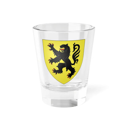 Blason Nord-Pas-De-Calais (France) (Coat of Arms) Shot Glass 1.5oz 1.5oz - Go Mug Yourself