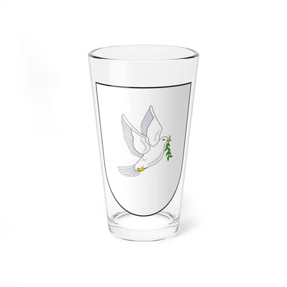 Blason of Bahia ancient (Brazil) (Coat of Arms) Pint Glass 16oz 16oz - Go Mug Yourself