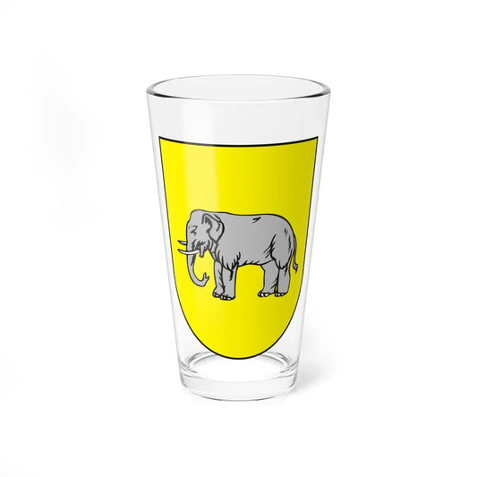 Blason of Benguela ancient (Angola) (Coat of Arms) Pint Glass 16oz 16oz - Go Mug Yourself