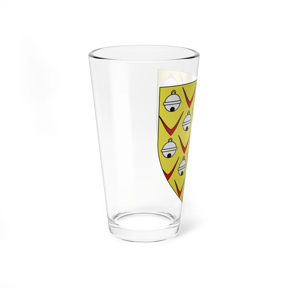 Blason Oger V dAnglure selon Gelre (France) (Coat of Arms) Pint Glass 16oz - Go Mug Yourself