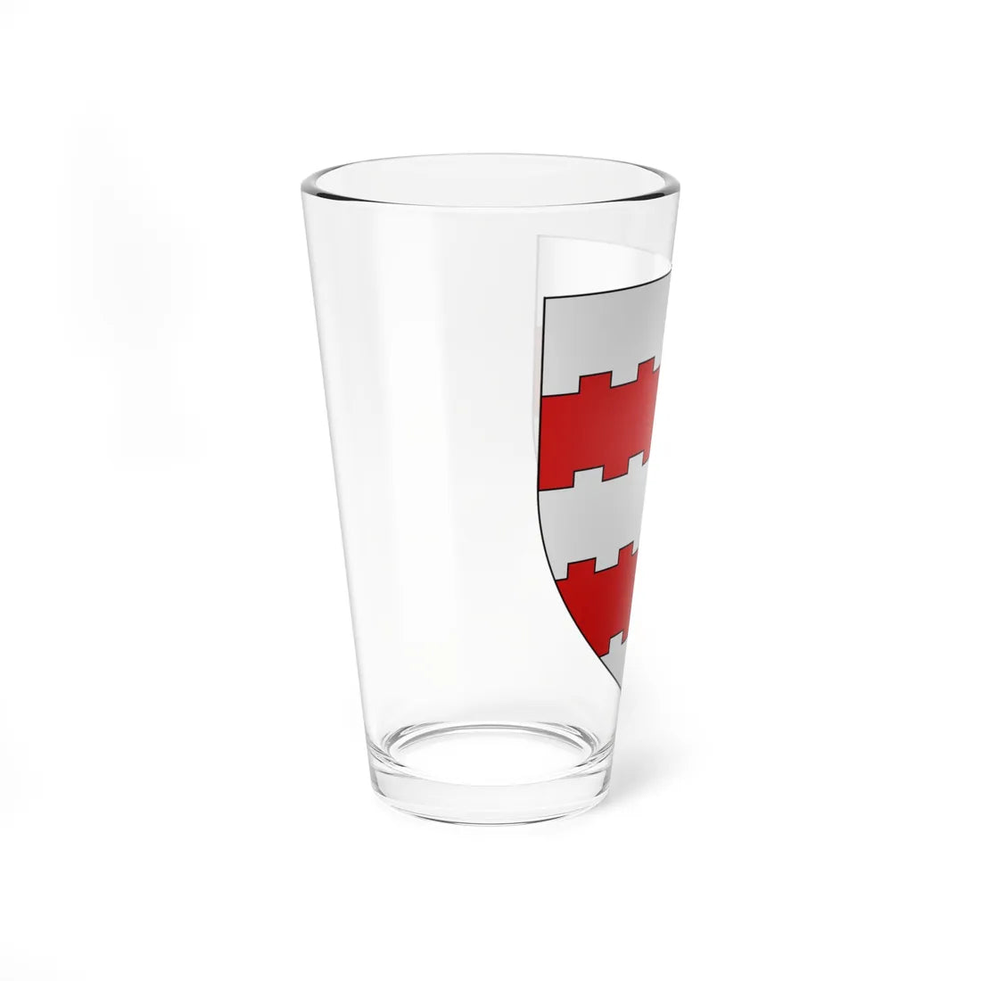 Blason Othon dArkel selon Gelre (Netherlands) (Coat of Arms) Pint Glass 16oz - Go Mug Yourself
