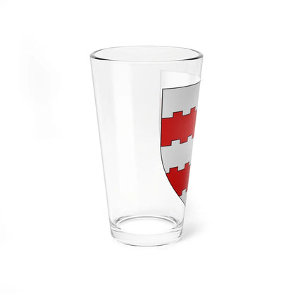 Blason Othon dArkel selon Gelre (Netherlands) (Coat of Arms) Pint Glass 16oz - Go Mug Yourself