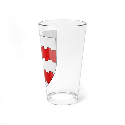 Blason Othon dArkel selon Gelre (Netherlands) (Coat of Arms) Pint Glass 16oz - Go Mug Yourself