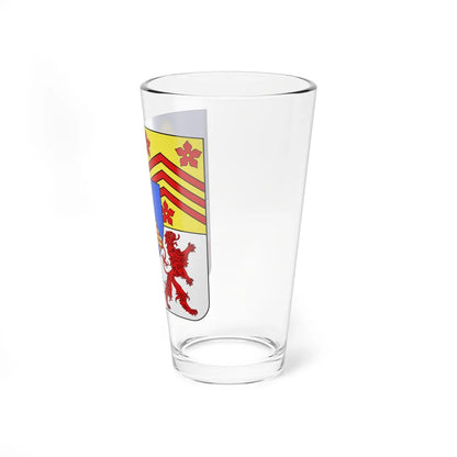 Blason Ottavio Faletti di Barolo 1753-1828 (Italy) (Coat of Arms) Pint Glass 16oz - Go Mug Yourself