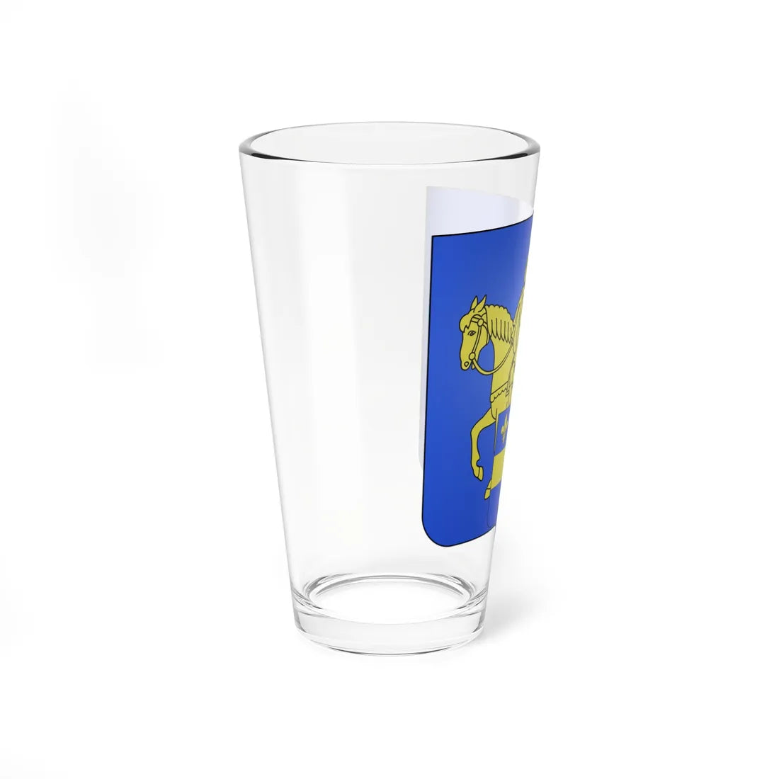 Blason Overijse (Belgium) (Coat of Arms) Pint Glass 16oz - Go Mug Yourself