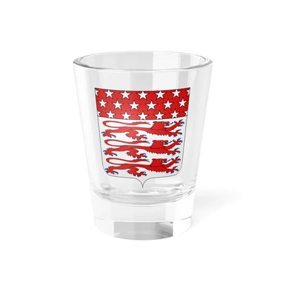 Blason Patrice de Mac Mahon 1808-1893 duc de Magenta Second Empire 2 (France) (Coat of Arms) Shot Glass 1.5oz 1.5oz - Go Mug Yourself