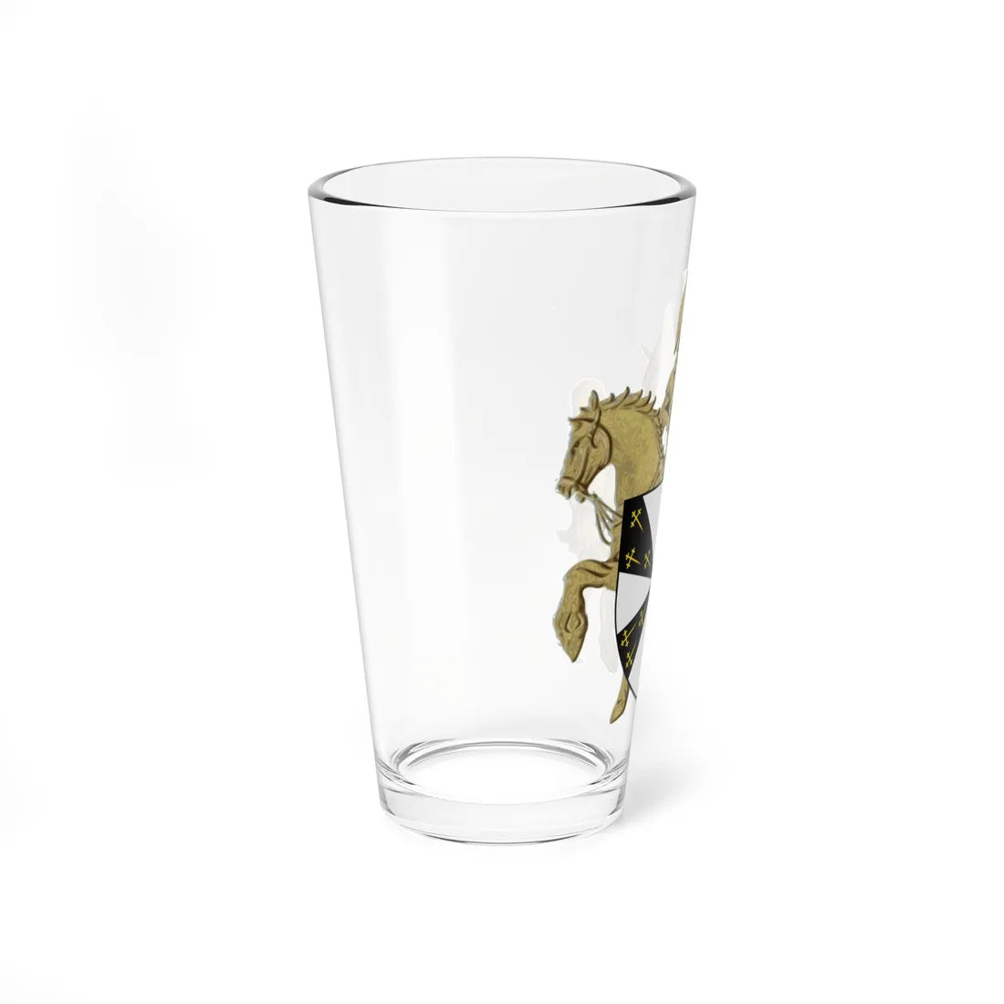 Blason Pepingen (Belgium) (Coat of Arms) Pint Glass 16oz - Go Mug Yourself