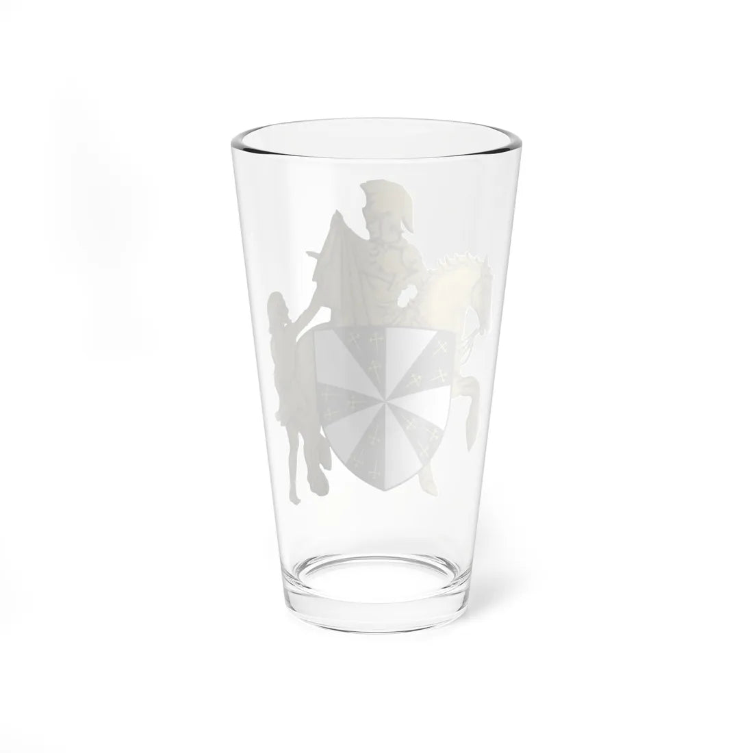 Blason Pepingen (Belgium) (Coat of Arms) Pint Glass 16oz - Go Mug Yourself
