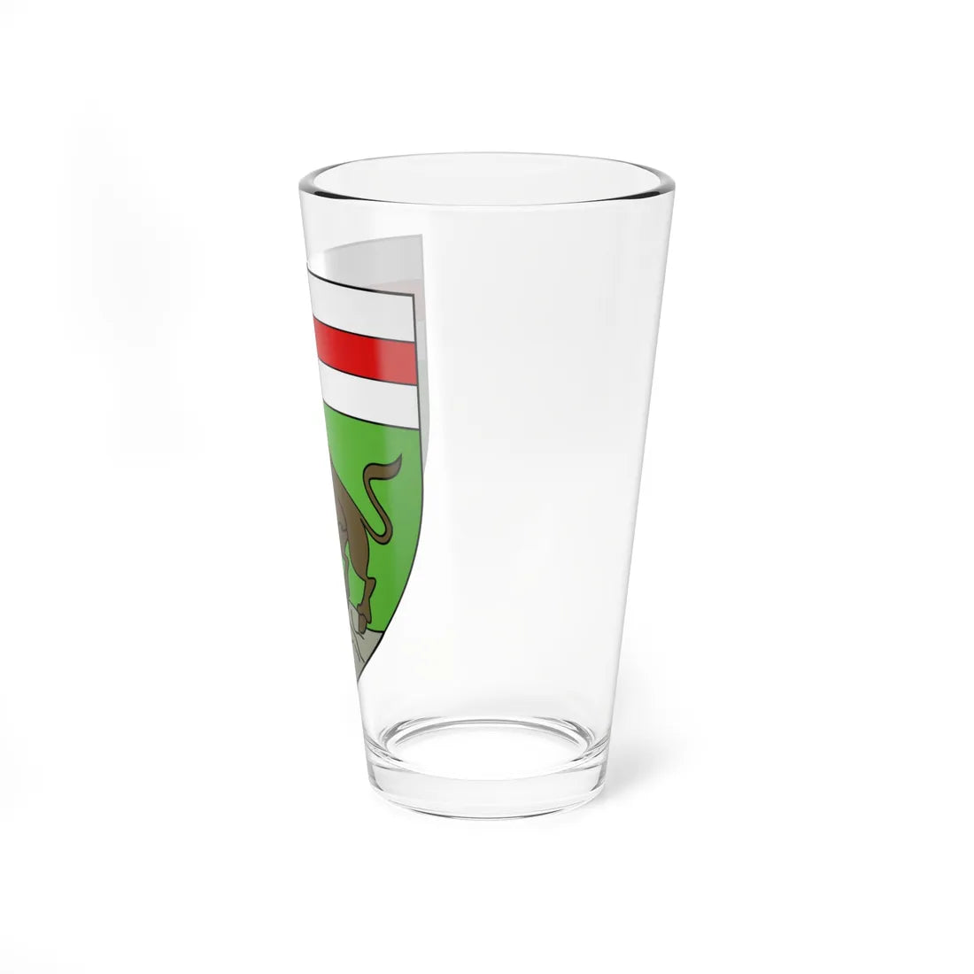Blason province ca Manitoba NormeFr (Canada) (Coat of Arms) Pint Glass 16oz - Go Mug Yourself