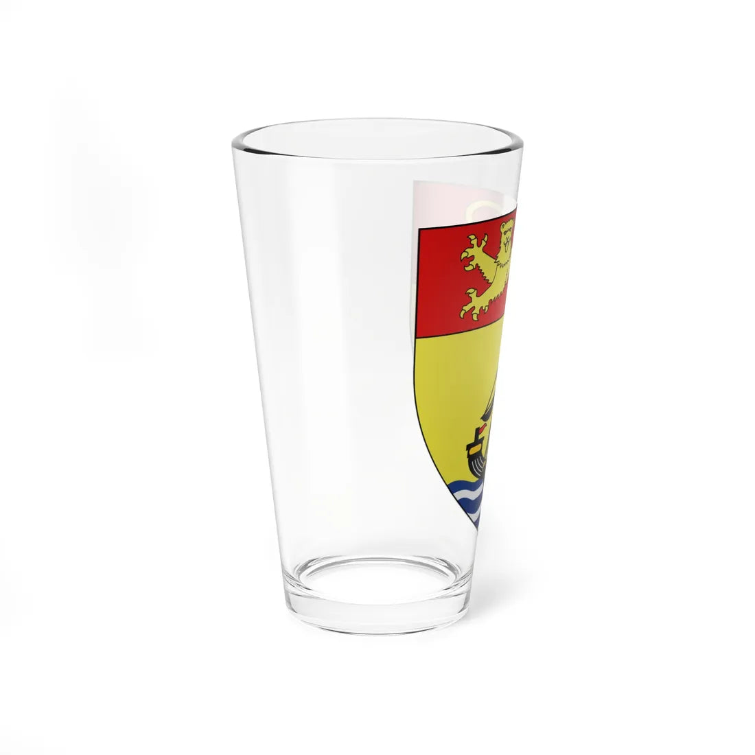 Blason province ca Nouveau-Brunwick Var.1905 (Canada) (Coat of Arms) Pint Glass 16oz - Go Mug Yourself