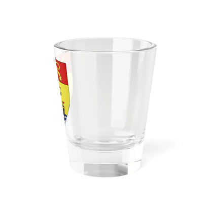 Blason province ca Nouveau-Brunwick Var.1905 (Canada) (Coat of Arms) Shot Glass 1.5oz - Go Mug Yourself