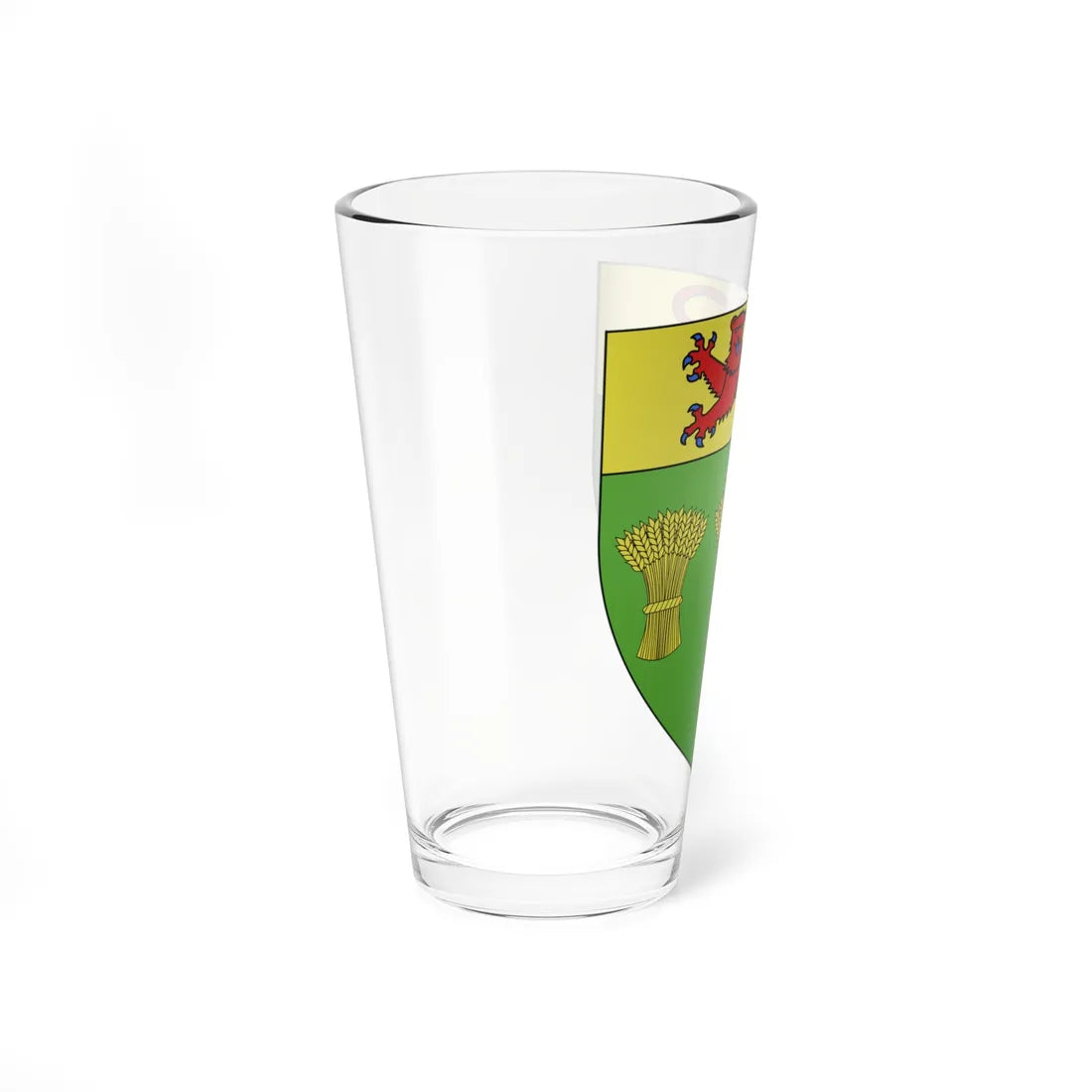 Blason province ca Saskatchewan NormeFr (Canada) (Coat of Arms) Pint Glass 16oz - Go Mug Yourself