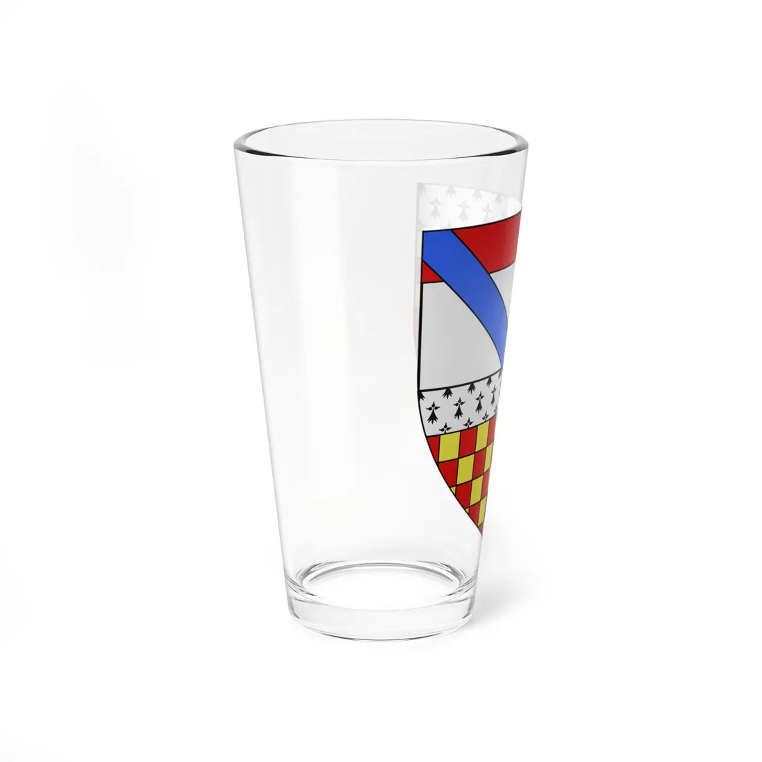 Blason Ralph Cromwell de Tattershall selon Gelre (England) (Coat of Arms) Pint Glass 16oz - Go Mug Yourself